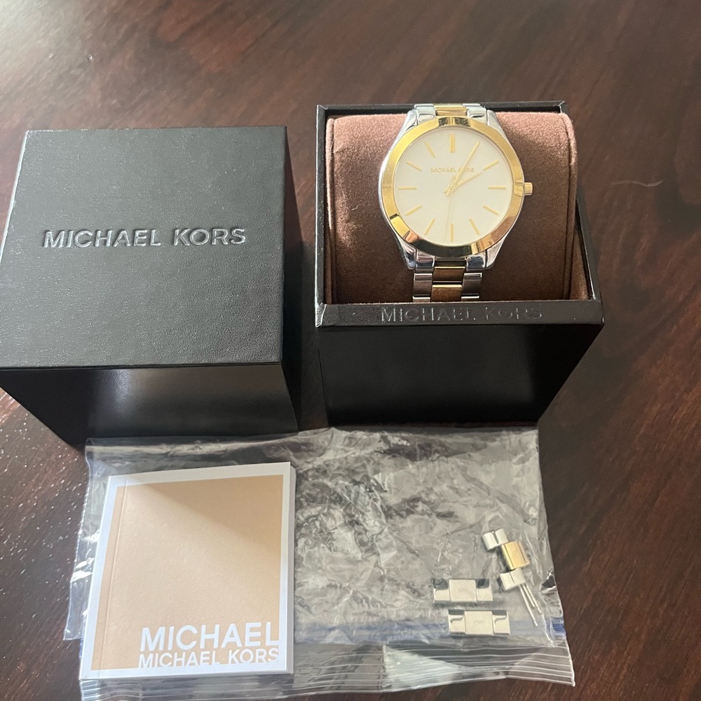 Michael Kors Gold and Silver Men's Watch